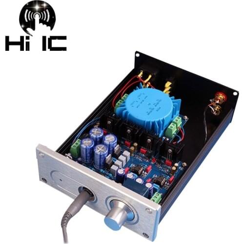HIFI A1 Headphone Amplifier AMP Machine Finished Dual 15-18V Reference Beyerdynamic A1 Headphone Audio Amplifier