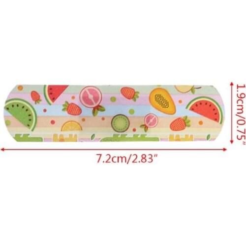 1 Box Cartoon Bandage Waterproof Wound Adhesive Bandages Cute Dustproof Breathable First Aid Treatment For Children C5AF