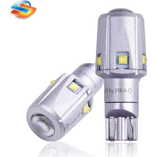 2PCS T15 6SMD Car LED Bulbs White High Level Brake Light Super Bright Backup Reverse Lights Side Marker Lamps Car Product 16W