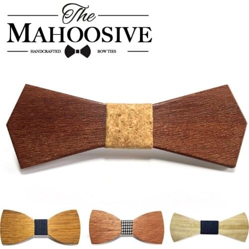 2017 Hot Fashion men wooden bow tie Accessory wedding Event hardwood Wood Bow Tie For Men Butterfly Neck Ties krawatte Gravata