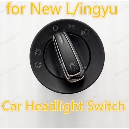 Polarlander Car Headlight On/OFF Switch Knob Button for New L/ingyu 3BD941531 Fog Headlight Lamp