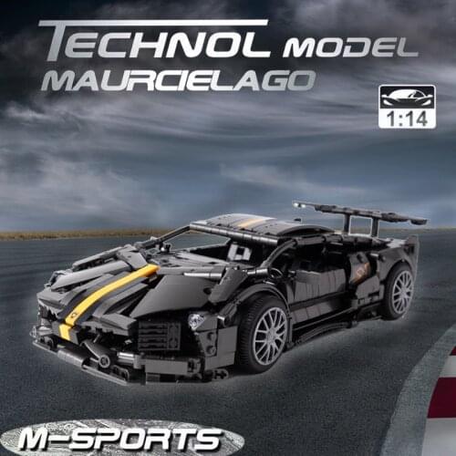 City Speed Champions Vehicle Car Model Building Blocks High-tech Lamborghinied Racing Car Toys Creator Kids Birthday Gifts Boys