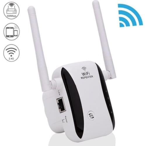 New 2.4G Wifi Repiter 300/1200Mbps Wireless WiFi Repeater Port Router Wi-Fi Amplifier Long Wifi Range Booster Home Network