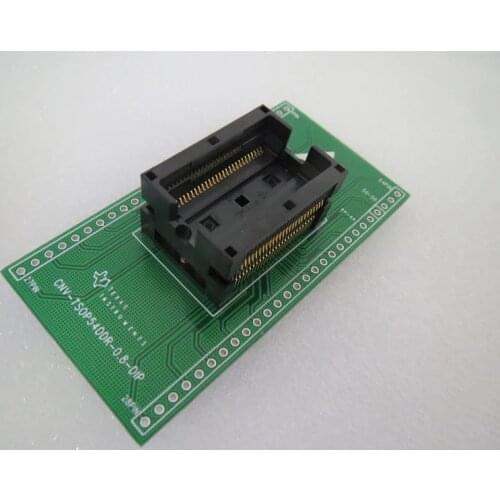 Original TI IC Test Seat CTP54-136AB TSOP54/DIP DDR 2 generation Burning Programm Socket Adapte