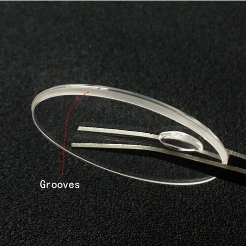 [Sapphire Crystal with Date+ Gasket] Parts For Tudor Watch Crystal Prince princess Replacement glass parts 20.8 32.4mm 74033