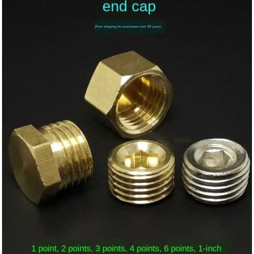 Hexagonal plug 1 2 3 4 points 1/8 1/4 1/2 plug 6 points 1 inch copper outer wire inner teeth pneumatic