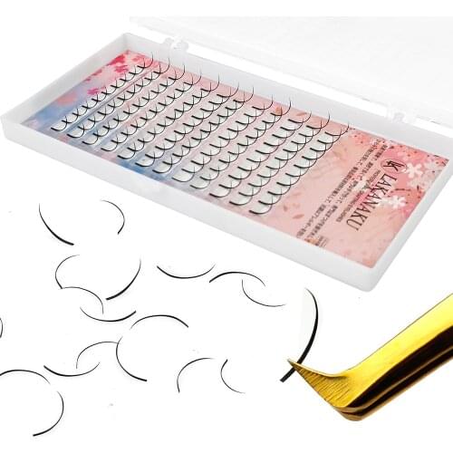 LAKANAKU Mink Spikes Eyelash Extension 0.07 C D 8-18mm Mix Spikes Wispy Extension Lashes individual Makeup Cilis