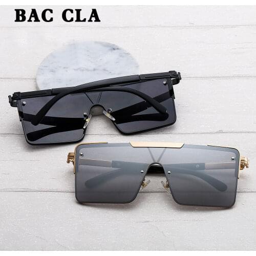BAC CLA Square Sunglasses Women Luxury Brand Design Vintage Alloy Frame Sun Glasses Female Men Glasses UV400