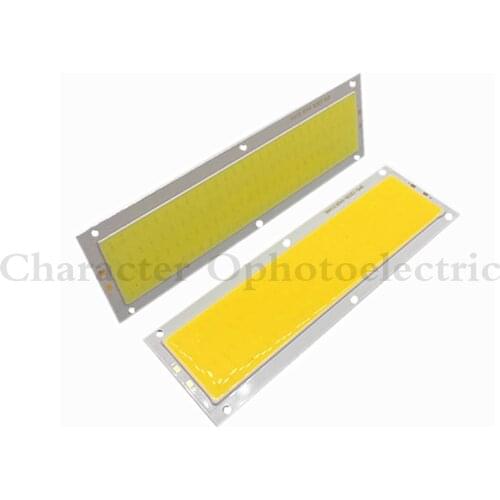 10PCS 10W LED COB Strip Light Bulb Lamp 1000LM DC 12V Warm White Cool White 120x36mm LED Chip Light Source for DIY