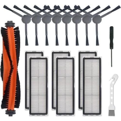 Side Brush Main Brush HEPA Filters Spare Parts Accessories For Dreame Bot L10 Plus Vacuum Cleaner