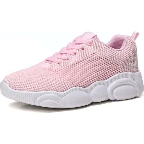 Large Size Womens Shoes Outdoor Sports Shoes Light Running Shoes Cute Bear Sole Casual Shoes Gym Sneakers Soft Walking Shoes