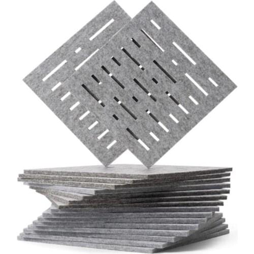 12 Pieces Sound-Absorbing Panels,Sound Insulation Pads,for Echo and Bass Isolation,for Wall Decor and Acoustic Treatment