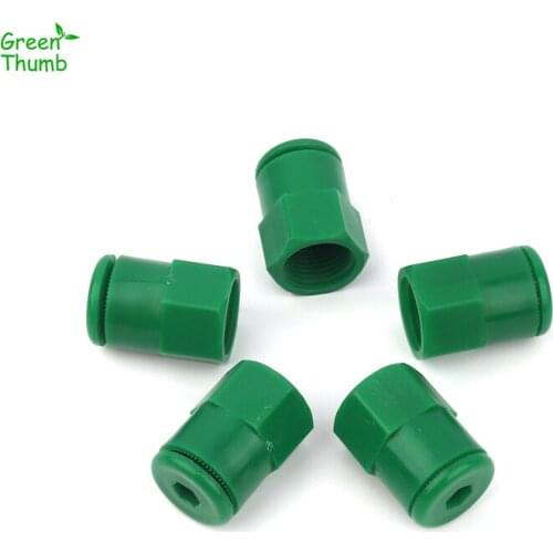 4pcs 1/2 Inch Female Thread Centrifugal Atomizing Sprinkler Green Thumb Adjustable Plastic Irrigation Nozzle