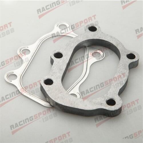 5 Bolt GT25R/GT28R Discharge Flange + T25 T28 GT25 GT28 GT30 GT32 Gasket