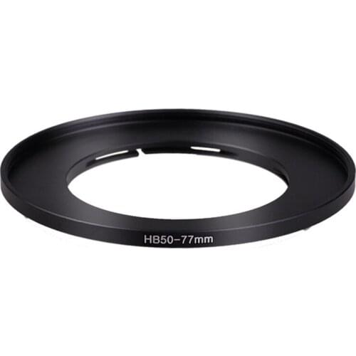 Filter Adapter For HB HASSELBLAD Bayonet 50 Lens to 77mm Screw Thread Ring B50-77mm Step Up Ring Filter Adapter /50mm Lens to 77