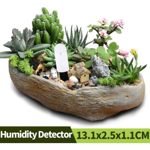 Garden Plant Soil Electronic Hygrometer Mini Multi-Functional Waterproof Soil Moisture Sensor Flowers Moist Testing Instrument