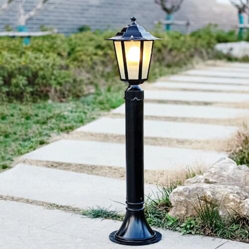 Europe garden lawn lamp courtyard road light outdoor residential grass 70cm tall led street landscape lighting