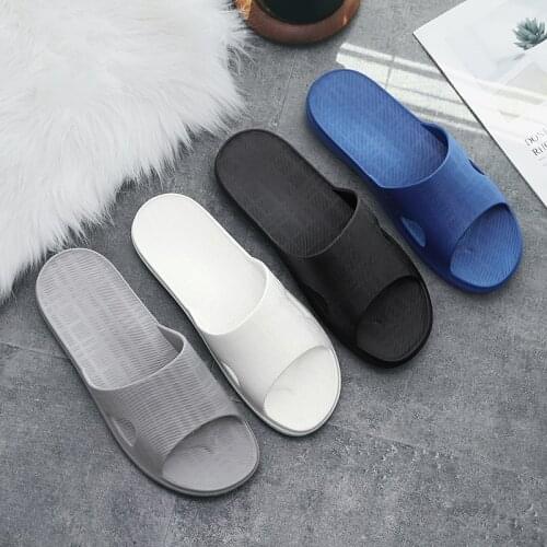 Unisex Indoor Eva Home Hotel Sandals and Slippers Male Summer Non-slip Bathroom Slippers Womens and Mens Flip Flop Shower Shoe