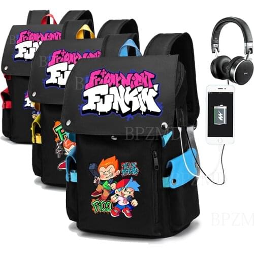 Trendy Street Cool Men Women Backpacks Usb Charging Port Anti-Theft School Bags for Teenagers Boys Girls Student Book Bag