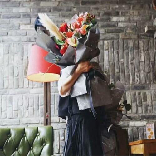 Marble Gift Wrapping Paper Roll Wrap Decorative Paper Kraft Wedding Party Creative Flower Packaging Paper Bouquet 10sheet