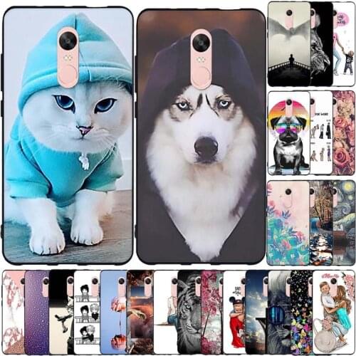 Soft Silicone Case For Xiaomi Redmi Note 4 Case Soft TPU Fundas Phone Case For Xiaomi Redmi Note 4X Note 4 Case Back Cover Shell