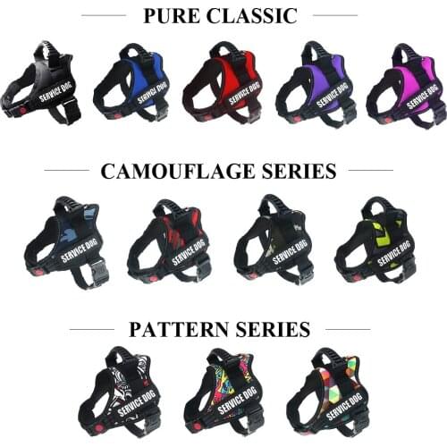 Pet Dog Harness For Dogs 2021 new Vest small Medium Big Dogs Adjustable Outdoor Protective Harness Collar