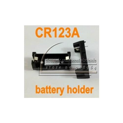 20PCS/LOT Plastic Battery Holder Case Box For CR123 CR123A CR16340 and CR17335 Photo Lithium Battery