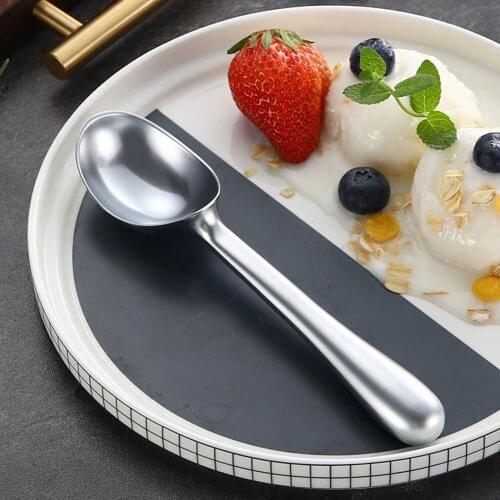 Portable Ice Cream Dessert Digging Ball Spoon Non-stick Kitchen Gadget