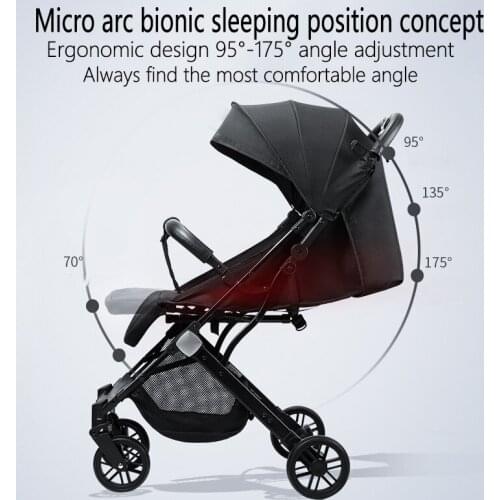 Stroller Lightweight Foldable Sit Lying High Landscape Shock Absorber Good Baby Child Child Stroller Pocket Umbrella Car