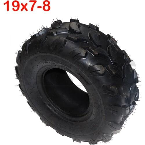 19x7.00-8 tires 19x7-8 tubeless tires, used for 4 wheels off-road karts, ATV 8 inch front tires