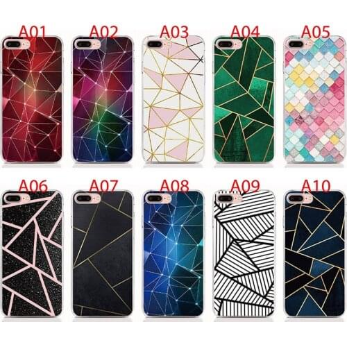 For Elephone P9000 P8000 C1 P9000 Lite S7 S2 M2 R9 Soft Tpu Silicone Case Creatives Geometric Cover Coque Shell Phone Cases