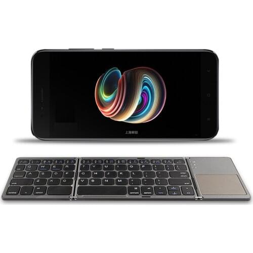 Mini Foldable Bluetooth Keyboard For Xiaomi Mi 9T A2 A3 mi10 9 SE mi 9 lite Redmi Note 8 Pro 9s 8 8A 7 7A 8T K30 K20 Phone Case