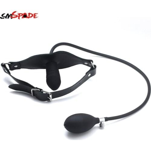Smspade Sex Toys For Couples Inflatable Dildo Adult Sex Toys Bondage Gag Dildo Big Mouth Gag Slave bdsm Tools Sex Shop Sex Game
