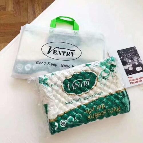 Thai latex pillow Memory Foam Bedding Pillow Neck Protection Slow Rebound Shaped Maternity Pillow For Sleeping Orthopedic Pillow