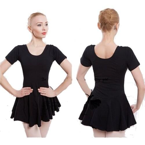 Flower Lace& cotton Ballet Leotards For Women Ballet Dancewear Adult Dance Practice Clothes Gymnastics Leotards