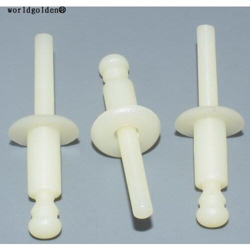 Worldgolden 100pcs auto clips Original Plastic Blind Rivet European Car 2020060000VR,497531