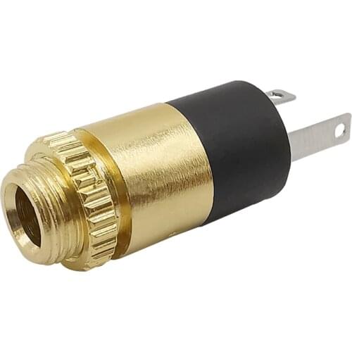 10Pcs PJ392 Gold-plated Headphone Socket PJ-392 3.5mm Stereo Female Plug Connector Cylindrical 3.5 mm Audio Jack Connector PJ392