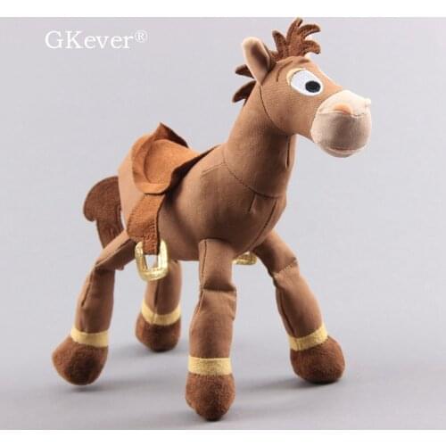 25 CM Story Bullseye Horse Plush Doll Toys Stuffed Animals Horse Doll Figure Children Girl Baby Kids Birthday Gift