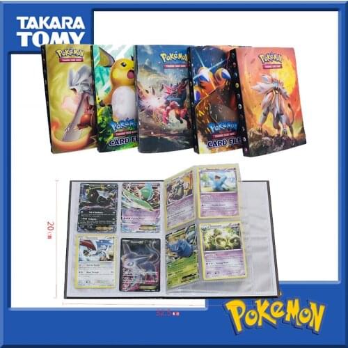 Pokemon Cards 240pcs Holder Album Toys for Children Collection Album Book Playing Trading Card