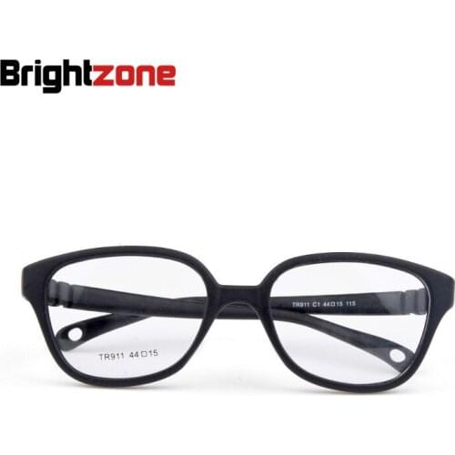 Brightzone New Children Transparent Computer Round Optical Kids Glasses For Sight Myopia With Clear Spectacle Frame Nerd