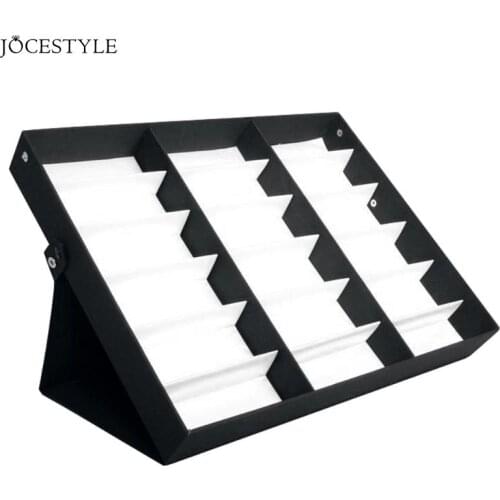 18 Grid Sunglasses Storage Box Organizer Glasses Display Case Stand Holder Eyewear Eyeglasses Box Sunglasses Case