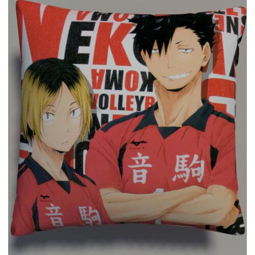 Haikyuu Anime Two Side Pillowcases Hugging Pillow Cushion Case Cover Otaku Cosplay Gift New 326