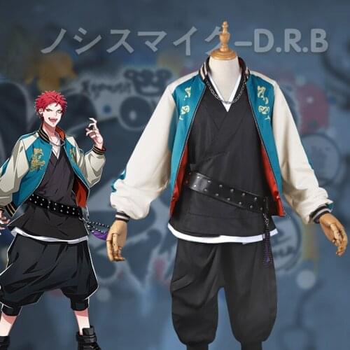 Division Rap Battle Cosplay DRB Hypnosis Mic Kuko Harai Evil Monk Cosplay Costume Jacket Pant Suit Halloween Uniform Custom Made