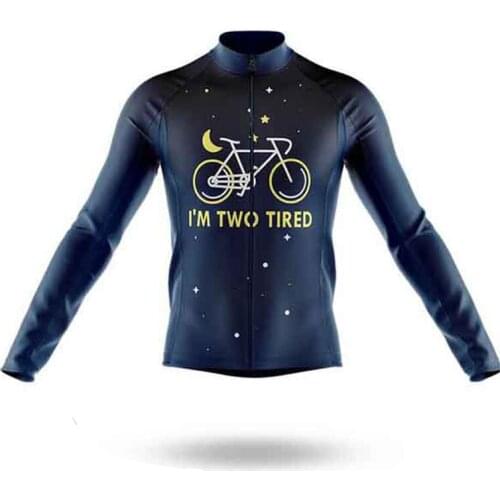 Camiseta deportiva hombre Mens Bicycle Cycling Clothes Long Sleeve Jersey Tops Road Mountain bike Clothing Equipacion Cicliamo