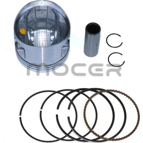 Free shipping Motorcycle 55mm Piston 15mm Pin Piston Set For Lifan 140 1P55FMJ LF140 Horizontal Engines Dirt Pit Bike Parts