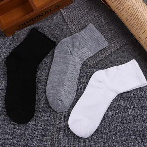 6Pcs=3Pair Summer Autumn Cotton Man Short Socks Fashion Women Breathable Boat Socks Comfortable Casual Socks Male White Hot