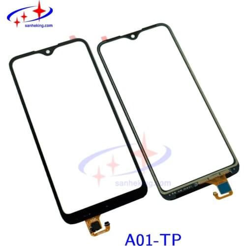 Touchscreen With OCA Laminated For Samsung Galaxy A01 A015F/D A015GF Touch Screen Front Panel Glass Not LCD Display Sensor