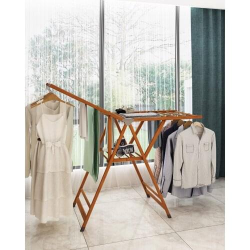 Be born clothes-horse folding Indoor household balcony bask in quilt artifact scalable outdoor coat hanger hangers for clothes