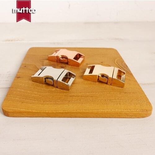 20pcs/lot Metal Curved Side quick Release Buckles for 15mm webbing manufactures backpack zinc alloy pet puppy supplies 3 colors