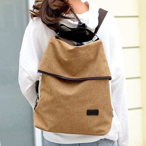 2021 Fashion Backpacks Bags For Women Men Retro Simple Backpacks Womens Multifunction Bags Casual Backpacks Bolsos Para Mujer